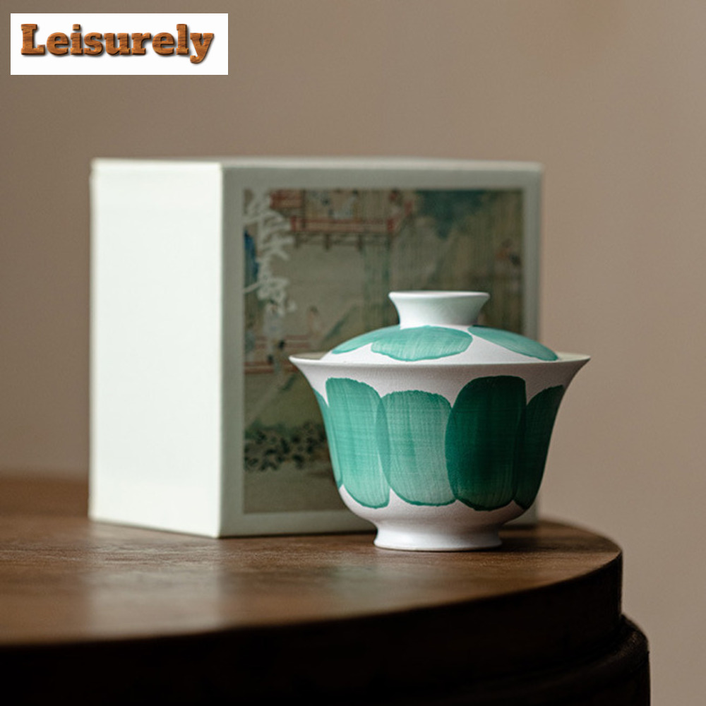 Matcha Bowl Chawan - 120ml polvere giapponese Yin Gaiwan pennello
