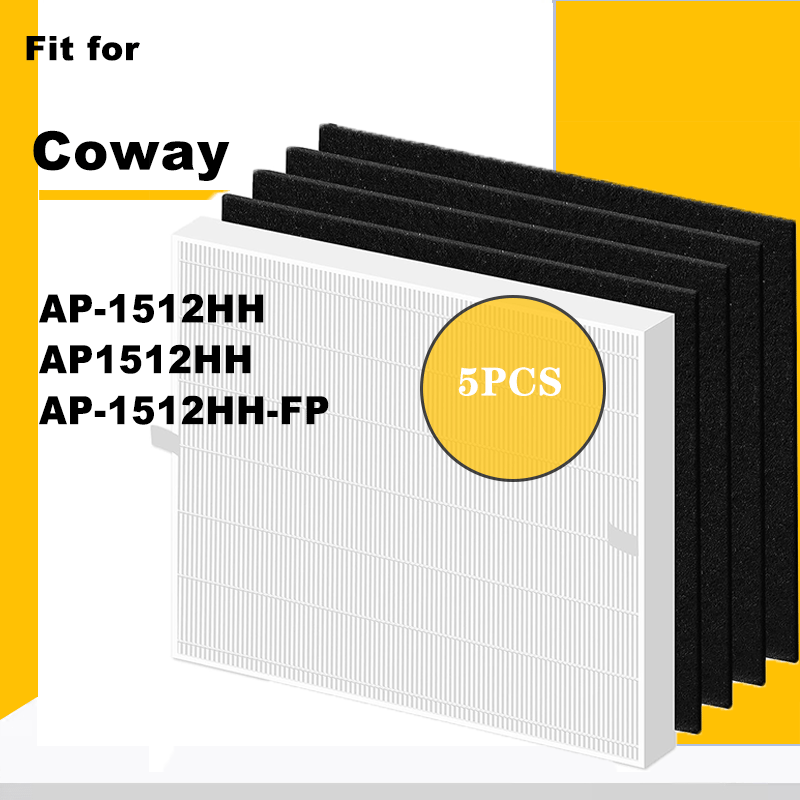 Coway Air Purifier Ap-1512Hh - Filtri HEPA compatibili con Coway AP-1512HH-FP