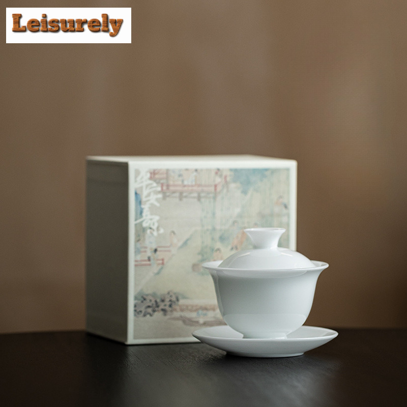 140ml Iced Jade Porcelain Gaiw - Matcha Bowl Chawan recensione e prezzo