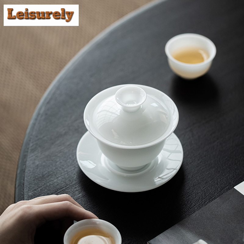 140ml Iced Jade Porcelain Gaiw - Matcha Bowl Chawan recensione e prezzo