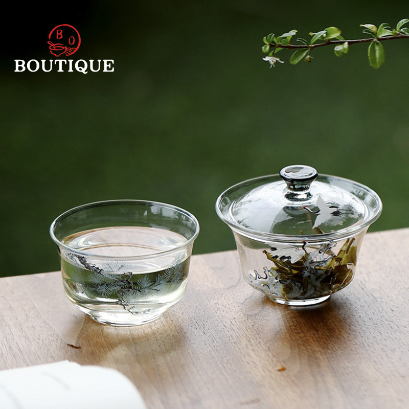 Pino e gru Gaiwan Ciotola da t - Matcha Bowl Chawan recensione e prezzo