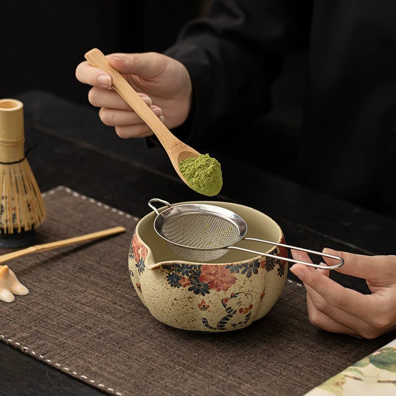 8PCS Selo giapponese rosso Mat - Matcha Bowl Chawan recensione e prezzo