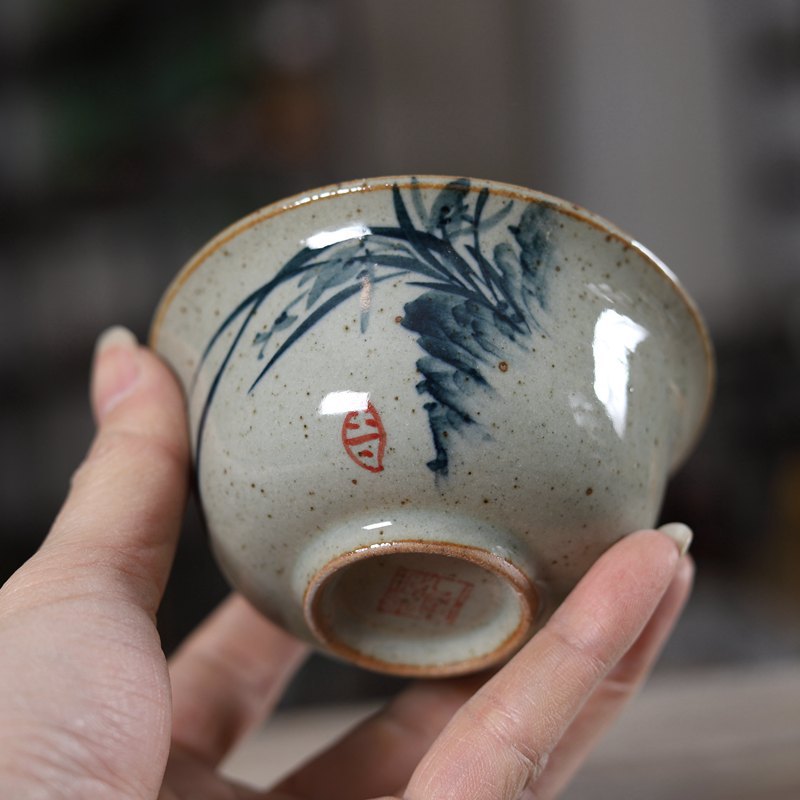 Dipinto a mano Cinese Sancai G - Matcha Bowl Chawan recensione e prezzo